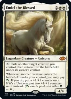 Emiel the Blessed - Near Mint MTG Jumpstart 2022 - Image 1