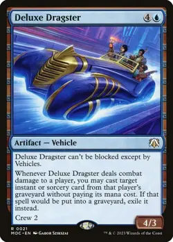 Deluxe Dragster - MOC - Rare - MTG Magic Pack fresh - Image 1