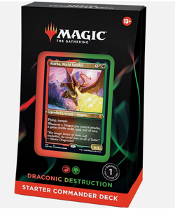 Magic: the Gathering Starter Commander Deck – Draconic Destruction (Red-Green) | - Image 4