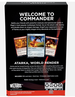 Magic: the Gathering Starter Commander Deck – Draconic Destruction (Red-Green) | - Image 5