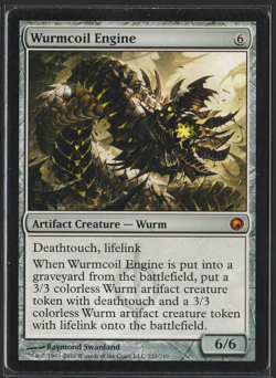 Wurmcoil Engine - Scars of Mirrodin (SOM) - MTG Artifact Mythic Rare - 223/249 - Image 1