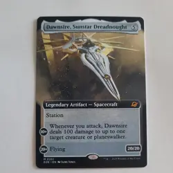 Dawnsire, Sunstar Dreadnought (Extended Art) -Foil Near Mint MTG M 0351 unplayed - Image 1