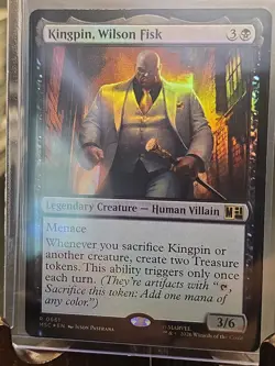 Kingpin, Wilson Fisk Commander: Marvel Super Heroes MTG Foil Near Mint - Image 3