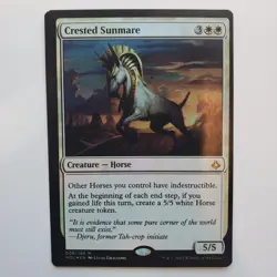 MISCUT FOIL CRESTED SUNMARE HOUR OF DEVASTATION MTG NM - Image 1