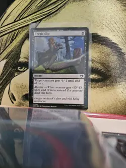 Tragic Slip 192 Common Commander Masters Magic: The Gathering Near Mint - Image 1