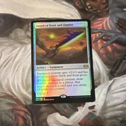 Sword of Feast and Famine - Foil - Double Masters - Magic: The Gathering - Image 1