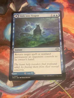 MTG Magic: The Gathering MH3 Sink Into Stupor/Soporific Springs MTG Mint - Image 1