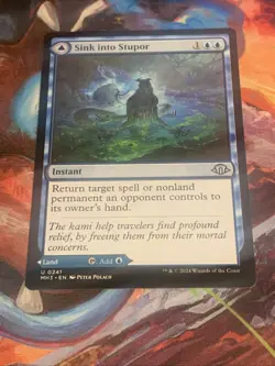 MTG Magic: The Gathering MH3 Sink Into Stupor/Soporific Springs MTG Mint - Image 4
