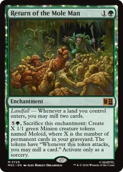MTG Marvel Super Heroes Commander - Return of the Mole Man - Image 1