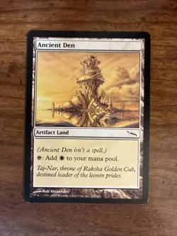 3X Ancient Den - Mirrodin X3 MTG - Image 1