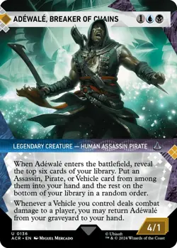 Adewale, Breaker of Chains (Showcase) [ACR - 136] NM - Image 1