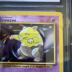 Drowzee 1999 49/102 Graded Pokemon Card CGC Mint 9.5 - Image 5