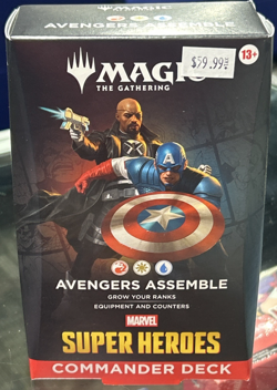 Magic the Gathering Marvel Super Heroes Commander Deck Avengers Assemble MTG TCG - Image 1