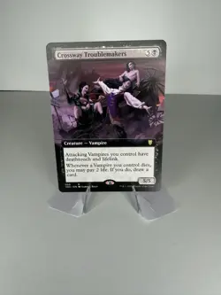 Crossway Troublemakers (Extended Art) 55 Commander: Innistrad Crimson Vow MTG NM - Image 1