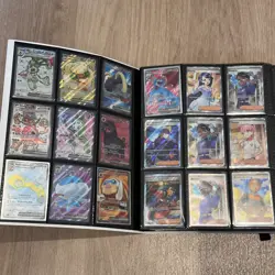 Pokemon TCG Binder With Over 320 Cards Rare Collection Bundle Pokeball Holo Rare - Image 3