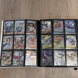 Pokemon TCG Binder With Over 320 Cards Rare Collection Bundle Pokeball Holo Rare - Image 4