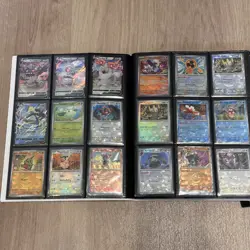 Pokemon TCG Binder With Over 320 Cards Rare Collection Bundle Pokeball Holo Rare - Image 5