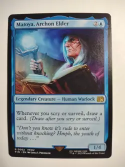 Matoya, Archon Elder 62 R FINAL FANTASY Magic: The Gathering Near Mint - Image 1