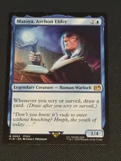 MTG Matoya, Archon Elder Final Fantasy 62 NM Regular - Image 1
