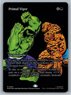Marvel Universe Eternal-Legal Primal Vigor Foil (Borderless) 81 - Image 1