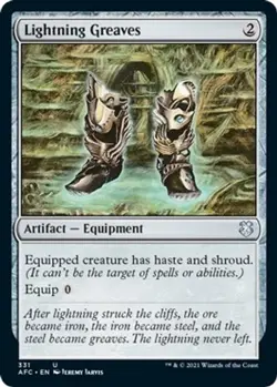 Lightning Greaves [AFC - 331] - NM - Image 1