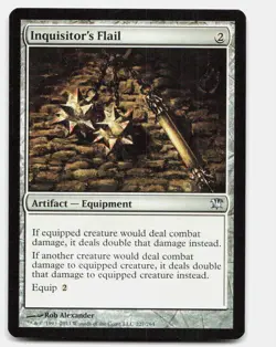 Inquisitor's Flail 227 Uncommon Innistrad Magic: The Gathering Near Mint - Image 1