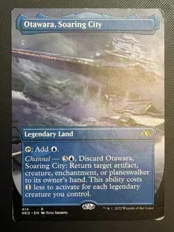 Otawara, Soaring City (Borderless) Kamigawa: Neon Dynasty Regular - Image 1