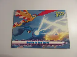 Battle in the Skies Pokemon the Movie 2000 Topps Pokemon Card LP - Image 1