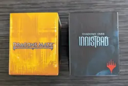 Magic The Gathering MTG Shadows over Innistrad Dragons Maze Fat Pack Empty - Image 4