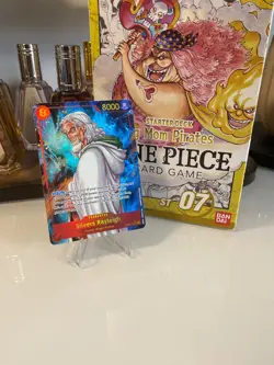Silvers Rayleigh OP08-118 Alternate Art SEC English One Piece TCG Two Legends - Image 1