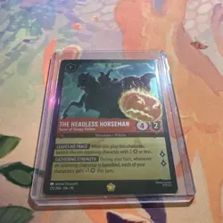 Disney Lorcana The Headless Horseman - Terror of Sleepy Hollow 125/204 Foil EN - Image 1