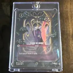 Disney Lorcana Show Me More! 211/204 Rare Foil Amethyst The First Chapter - Image 1