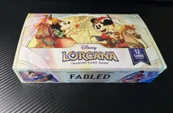 Ravensburger Disney Lorcana TCG Fabled Booster Box 24 Packs (No Cellophane) READ - Image 1