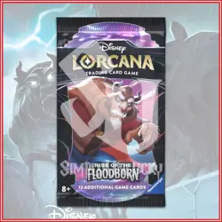 Disney Lorcana TCG Rise of the Floodborn Booster | FACTORY SEALED Pack - Image 1
