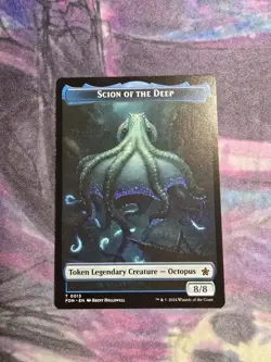 Scion of the Deep Koma's Coil Doubled-Sided Token Foundations Regular - Image 2