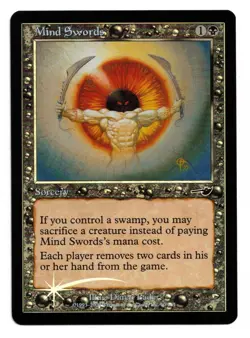 Magic the Gathering MTG Card: Mind Swords FOIL 60/143 Nemesis! NM - Image 1