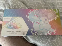 Pokemon TCG: Scarlet & Violet Prismatic Evolutions- Super Premium Collection NEW - Image 1