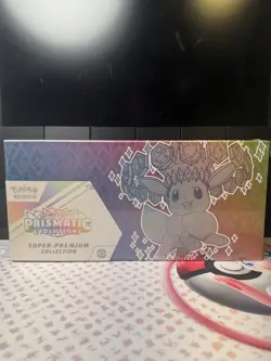 Pokemon TCG Prismatic Evolutions Super Premium Collection SPC Sealed (Tear) - Image 1