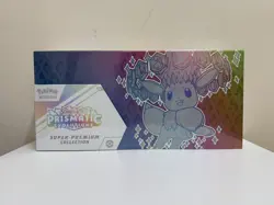 Pokemon TCG Prismatic Evolutions Super Premium Collection SPC Tiny Hole In Seal - Image 1