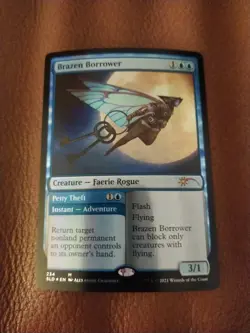 Brazen Borrower / Petty Theft *FOIL* [SLD] Secret Lair: Math is for Blockers - Image 1