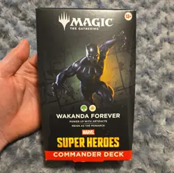 Wakanda Forever Commander Deck MTG Marvel Super Heroes Factory Sealed - Image 1