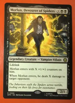 MTG, MAGIC, SPM, MORLUN, DEVOURER OF SPIDERS, 0059, REGULAR FINISH, NM, RARE - Image 1