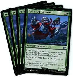 x4 Quina, Qu Gourmet - 0194 - Final Fantasy - MTG - NM/M - Image 1