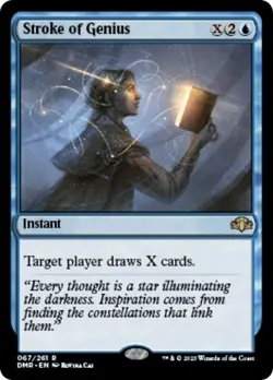 NM Stroke of Genius - 67 - Dominaria Remastered - Image 1