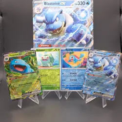 Blooming Waters 151 S&V Promo Cards Venusaur ex Bulbasaur Squirtle Blastoise ex - Image 1