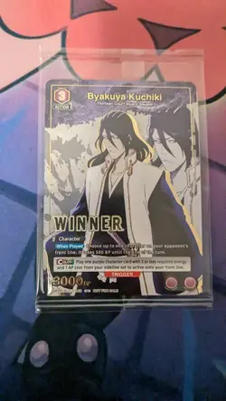 Byakuya Kuchiki Winner Union Arena Card Sealed Champion Promo English BLC-1-049 - Image 1