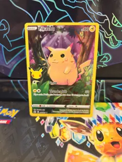 Pokemon Pikachu Celebrations Full Art Card 005/025 NM Condition - Image 1