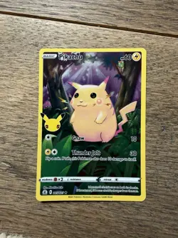 Pikachu Full Art 25th Anniversary Celebrations 005/025, NM Pokemon Card - Image 1