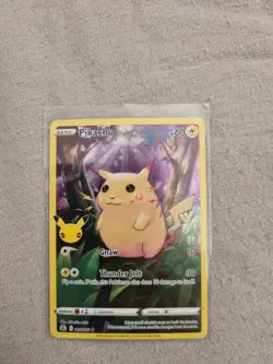 Pokemon Pikachu Card Celebrations Full Art 005/025 NM/M Condition - Image 1