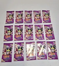 Anime NARUTO Ninja CCG Trading Card Booster Packs Set of 15 Tier 2~ New & Sealed - Image 1